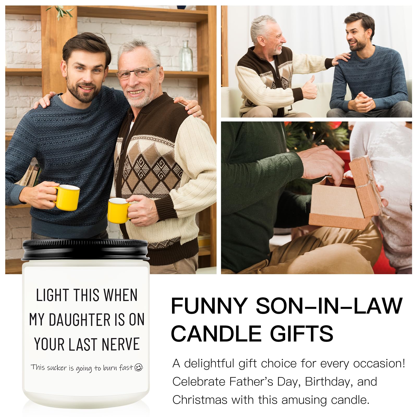 Son in Law Gifts, Son in Law Gifts from Mother in Law, Birthday Christmas Gifts for Son in Law, Funny Gift for Son in Law, Future Son in Law, Daughter's Boyfriend, Son-in-Law Gifts