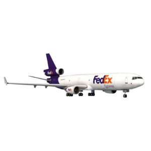 dbeixiwei 1:100 scale fedex md-11 air plane 3d paper model plane paper model aircraft unassembled kit