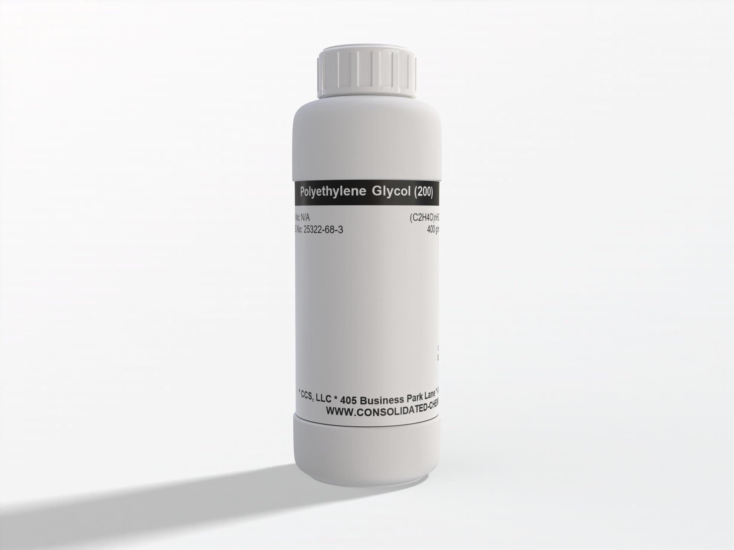 Polyethylene Glycol 200 (PEG 200) - Premium-Quality Industrial and Laboratory Grade Solvent, 500mL