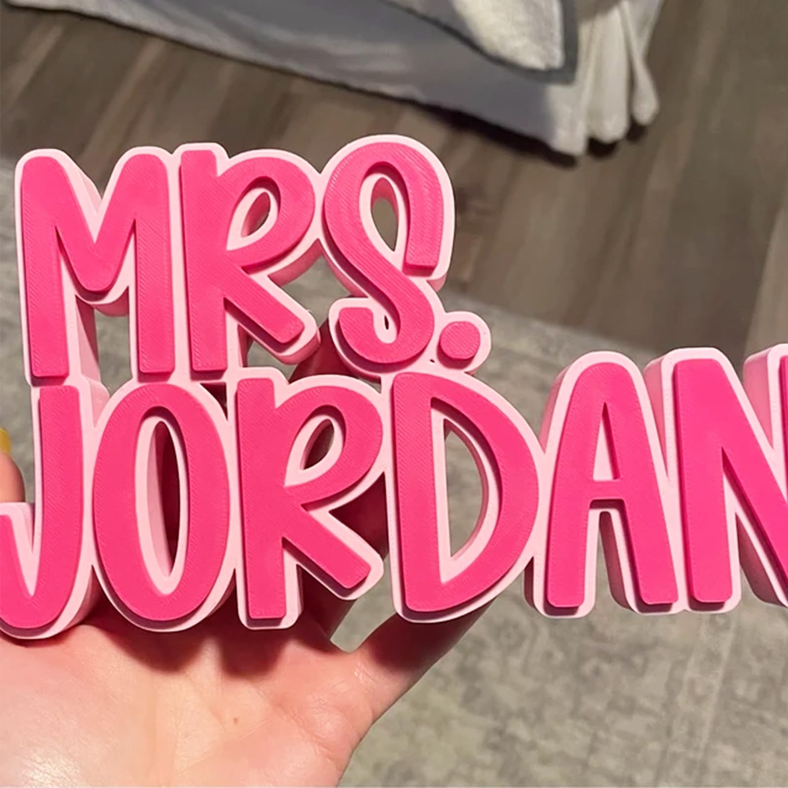 Customized 3D Desk Name Plates, Personalized Teacher Name Signs, Ideal Office Gifts for Boss & Coworkers, Enhancing Your Office Décor, Desk Name Sign | Kids Name Sign