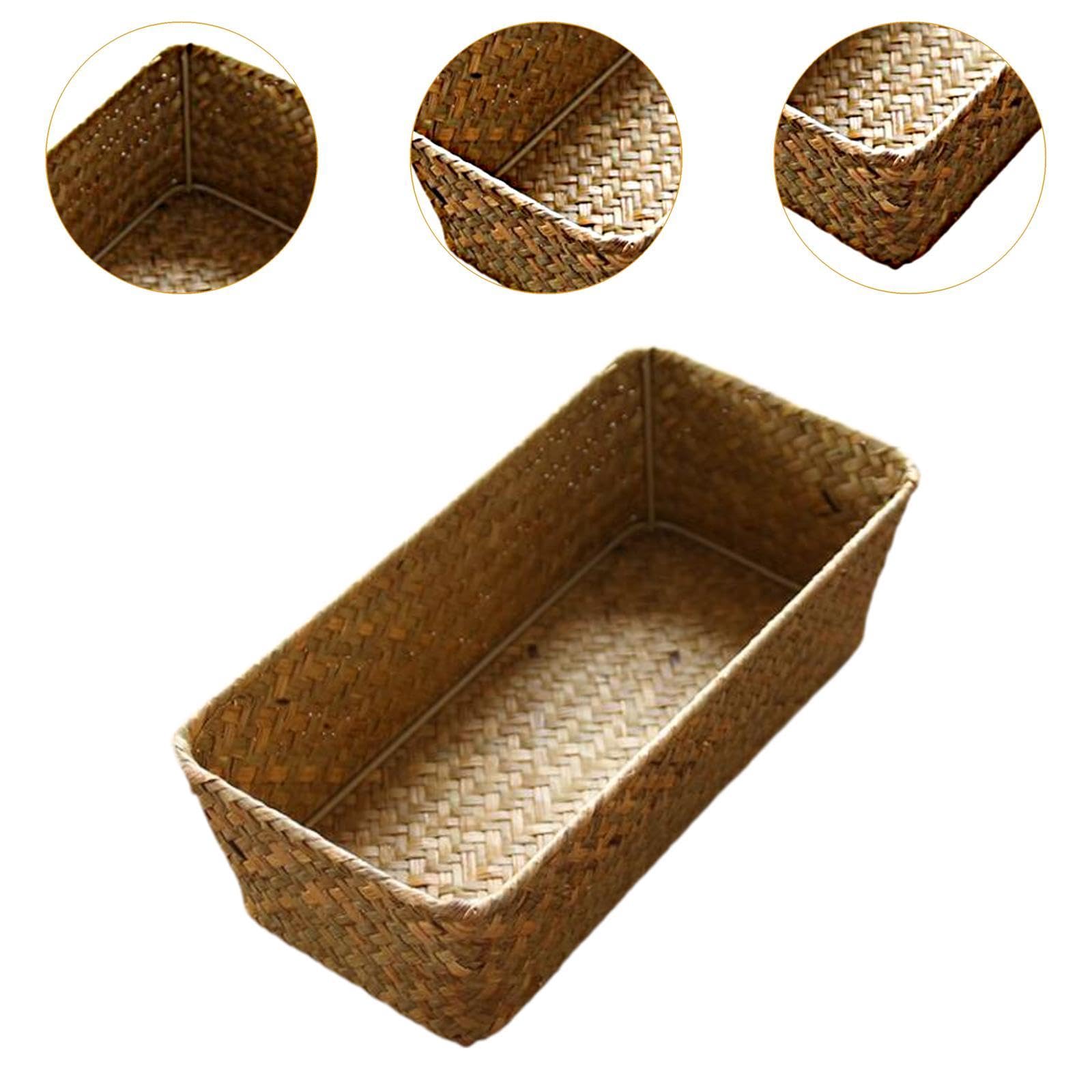 SiaBiced Handmade Storage Basket Decorative for Bedroom Home Decoration Living Room