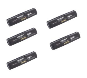 gikysuiz 5-pack 3400mah replacement battery for symbol btry-wt40iab0e compatible with symbol wt4000 wt4070 wt4090 wt4090i wt-4090ow wt41n0 mobile computer scanners