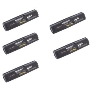 GIKYSUIZ 5-Pack 3400mAh Replacement Battery for Symbol BTRY-WT40IAB0E Compatible with Symbol WT4000 WT4070 WT4090 WT4090i WT-4090OW WT41N0 Mobile Computer Scanners