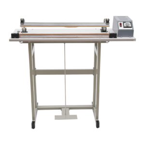 22.83" foot pedal impulse sealer heat sealing machine,plastic bag sealer ac220v,foot-pedal sealer 0.6mm sealing width