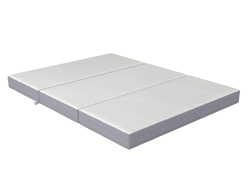 AFI, CoolSoft Queen 6 Inch Memory Foam Folding Mattress with Soft Knit Cover