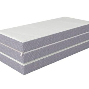 AFI, CoolSoft Queen 6 Inch Memory Foam Folding Mattress with Soft Knit Cover