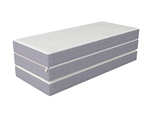 AFI, CoolSoft Queen 6 Inch Memory Foam Folding Mattress with Soft Knit Cover