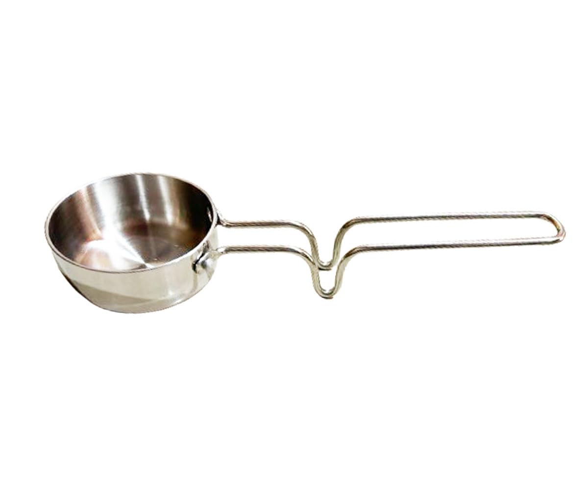 Satre Online and Marketing Stainless Steel Triply Flat Tadka Pan, Vagariya, Fry Pan, Steel Flat Tadka Pan, Size No. 7