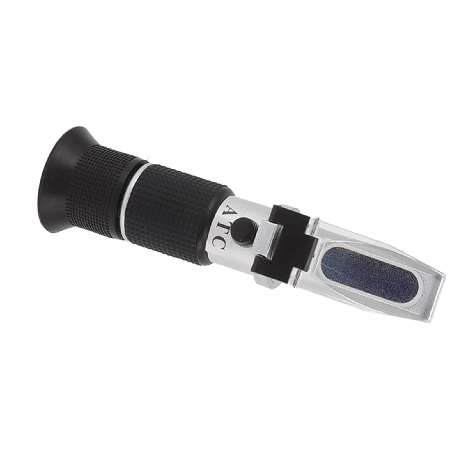 Brix Meter Refractometer, 0-80% Sugar Content, Portable Handheld with Clear Display for Fruit, Soybean Milk, and Sugary Drinks Testing