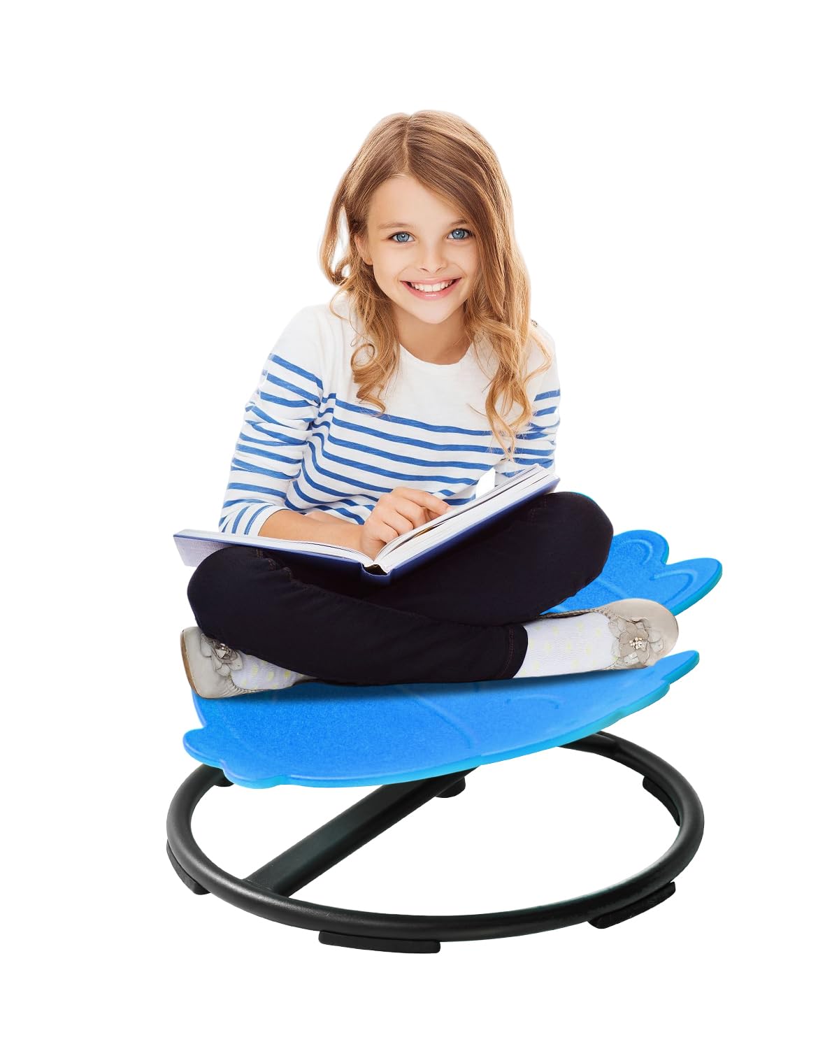 towigic Sensory Swivel Chair for Children with Autism,Chidren's Sensory Swivel Chair,Sensory Toy Chair Rotating Toy Chair,Balance Training,Concentration Training Sensory Control Swivel Chair