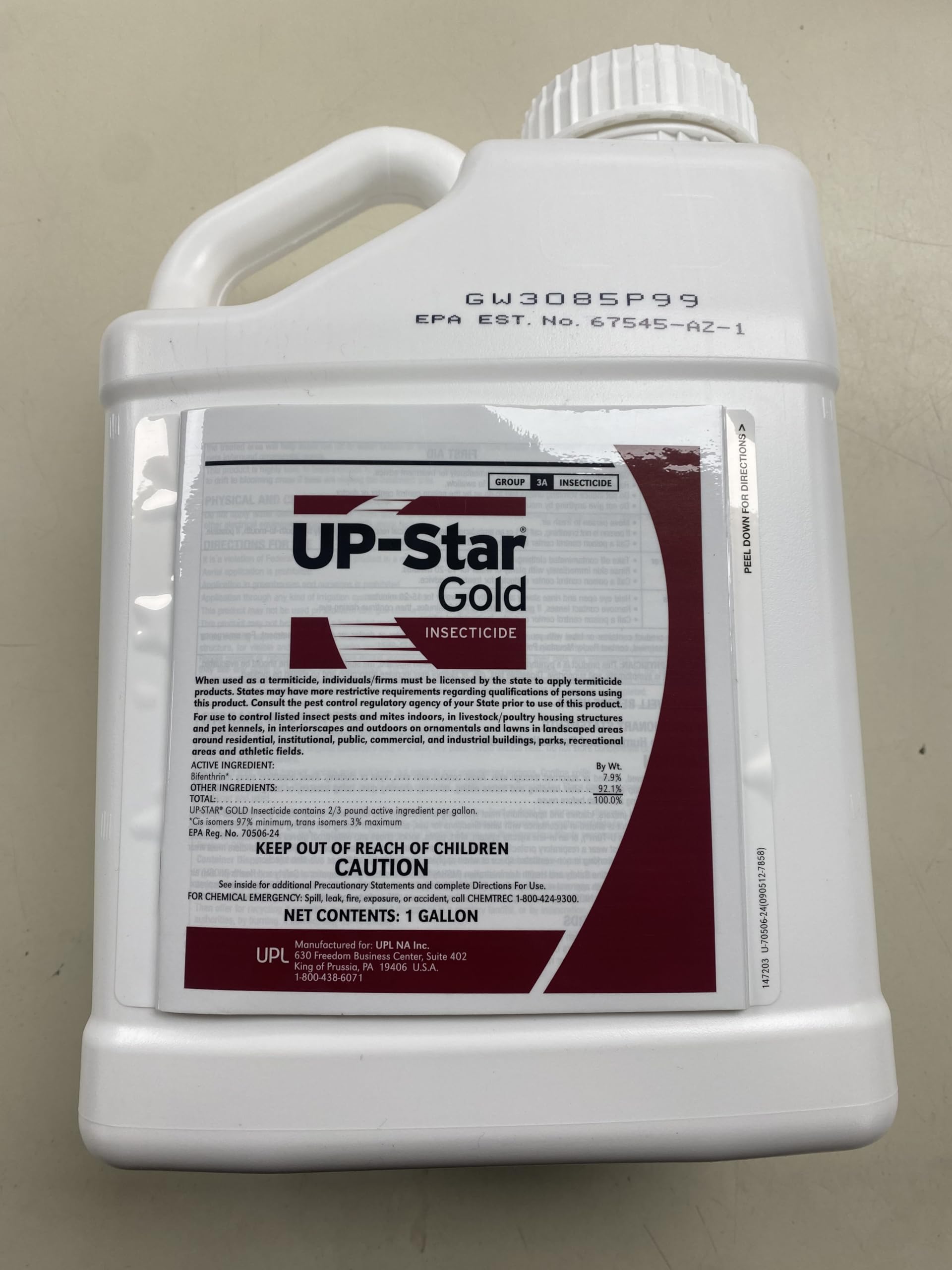 UPL NA UPL UP-STAR GOLD Insecticide Bifenthrin 7.9% - 1 Gallon(128oz)