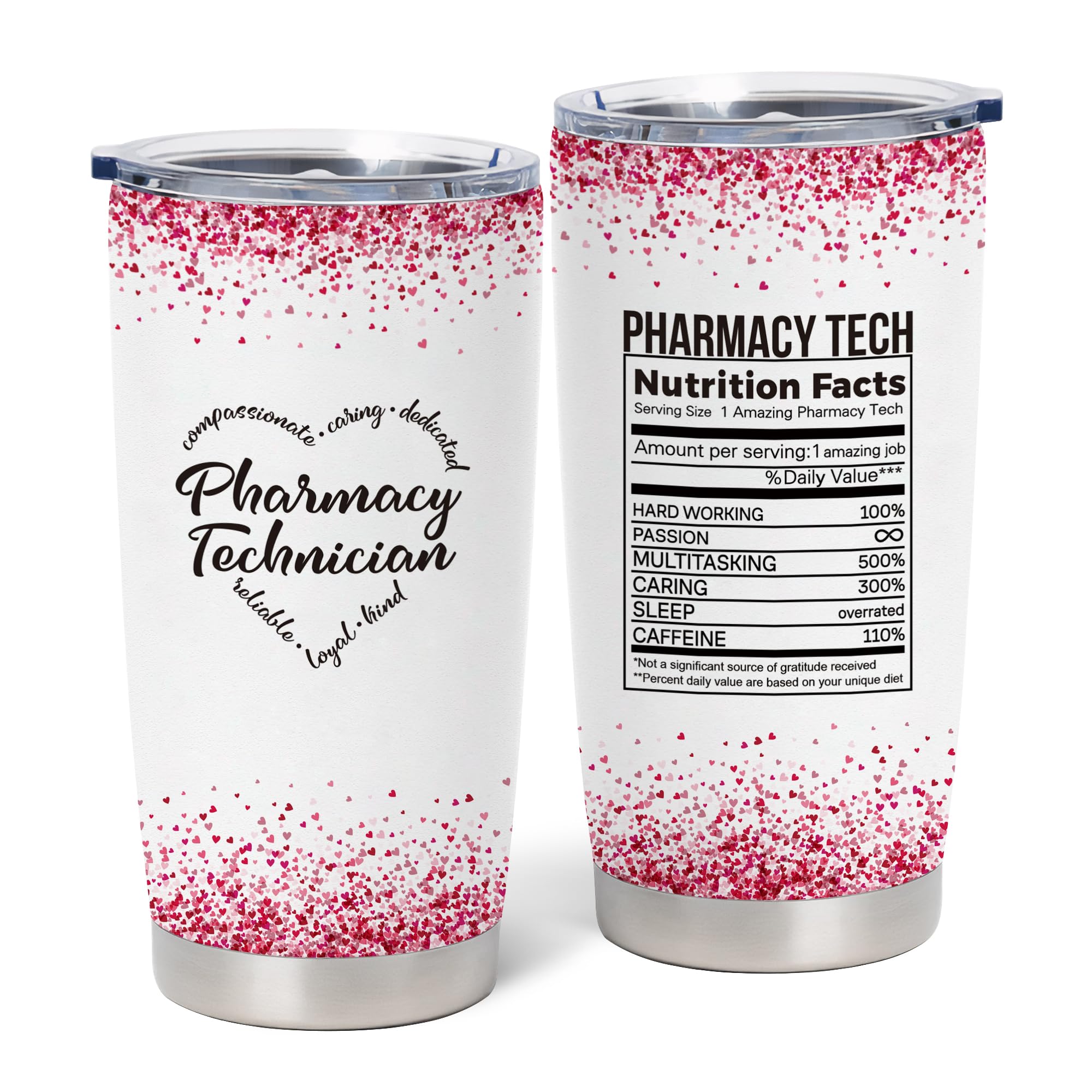 Pharmacy Technician Christmas Gifts, Gifts for PT on Pharmacy Technician Day, National Pharmacy Week Gifts, PT Appreciation Gifts, PT Graduation Gifts, Birthday Gifts for Pharmacy Tech 20 oz Tumbler