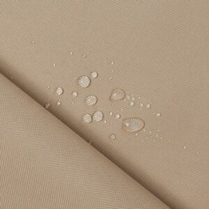 ottertex canvas fabric waterproof outdoor 60" wide 600 denier 15 colors sold by the yard (1 yard, khaki)