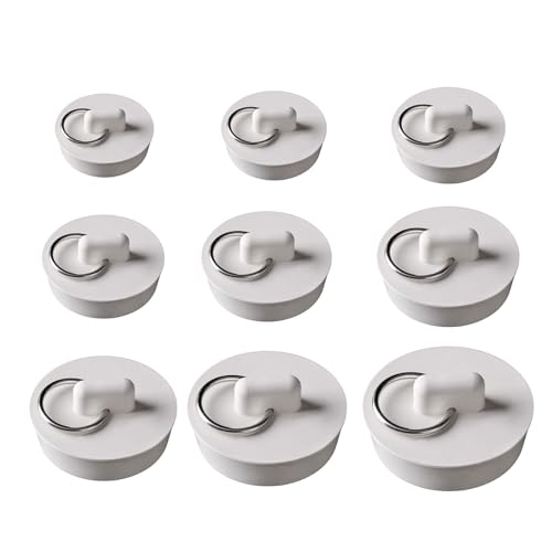 MinnowXY Rubber Bath Plug Drain Stopper Sink Plug Sink Bathtub Water Stopper Mop Pool Plug for Bathtub Washbasin Sink