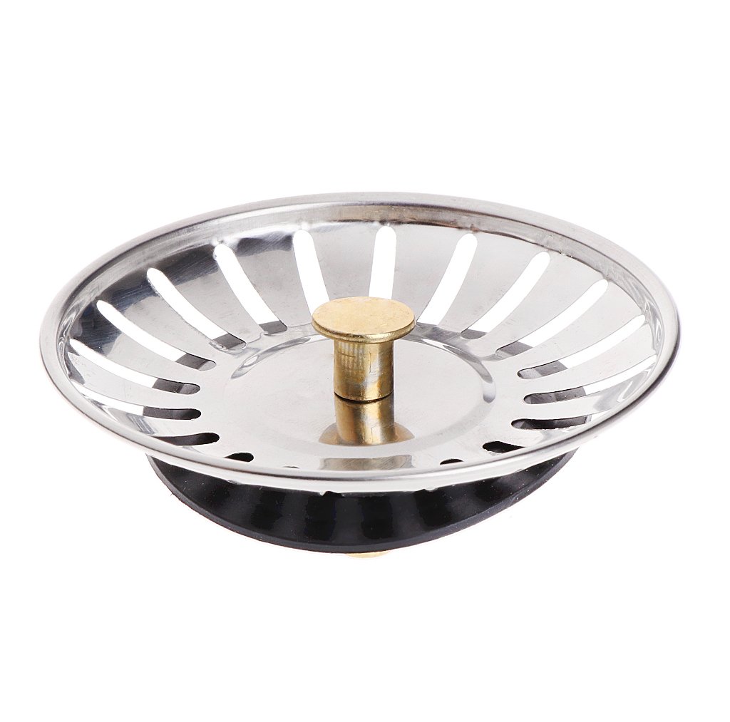 Sink Filter Anti-Clogging Shower Hair Catcher Round Drain Cover Floor Drain Strainers for Bathroom Bathtub Kitchen