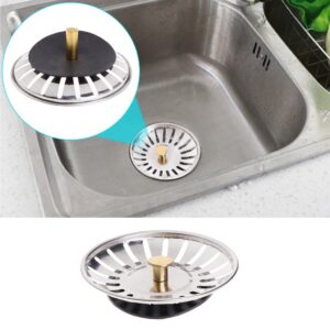 Sink Filter Anti-Clogging Shower Hair Catcher Round Drain Cover Floor Drain Strainers for Bathroom Bathtub Kitchen