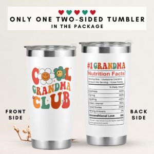 Grandma Gifts - Christmas Gifts for Grandma, Grandma Birthday Gifts - Gifts for Grandma from Granddaughter, Grandson, Grandkids, Grandchildren - Gifts Ideas for Grandma, Grandmother - 20 Oz Tumbler