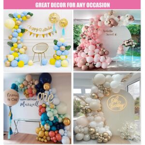 Decojoy Balloon Arch Kit Balloon Garland Decorating Garland Strip, 3 Tape Strips and 3 Glue Point Dots for Party、Wedding、Birthday, Baby Shower and DIY Decorations(Upgraded Version)