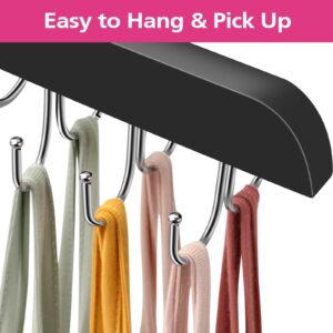 Bra Organizer for Closet, Tank Top Hanger, Bra Hanger 20 Hooks Capacity, Foldable Bra Hangers for Closet Organizer and Storage, Multi Tank Top Hangers Space Saving for Bra (1)