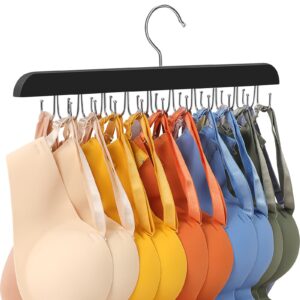 bra organizer for closet, tank top hanger, bra hanger 20 hooks capacity, foldable bra hangers for closet organizer and storage, multi tank top hangers space saving for bra (1)