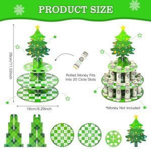 Christmas Money Holder for Cash Gift, Christmas Gifts Money Box Cash Cake for Christmas Gift Xmas Money Gift (Christmas Tree)