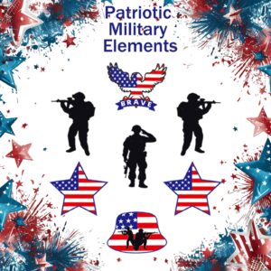 Veterans Day Banner, Veterans Day Decorations Thank You for Your Service Banner, Memorial Day Patriotic Party Military Decorations, Glitter Thankful Banner Garland Backdrop Patriotic Party Supplies