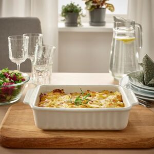 Casserole Dishes for Oven, 9x13 Ceramic Baking Dish, Casserole Dish Deep with Handles, Oven Safe and Durable Bakeware, Lasagna Pan for Home&Kitchen Decor Gifts