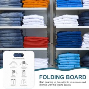 Shirt Folder - Clothing Folding Board | Creative Lazy Folding Board for Home, T-Shirt Clothes Folder, Easy and Fast Folding Helper, for Adults and Children, Convenient Folding Boards