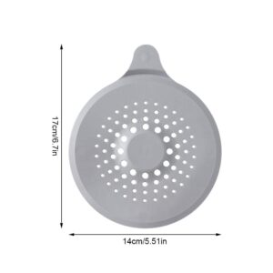 Drain Hair Catcher,Silicone Drain Protector,Bathroom Kitchen Sink Drain Strainer,Hair Catcher Shower Drain Covers Protector,Silicone Hair Strainer for Bathtub, Bathroom,Easy to Install and Clean