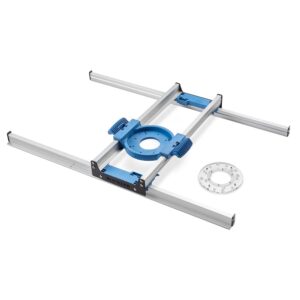 Router Sled, Benchtop Board Slab Flattening Jig | Precise Router Flattening Sled System for Slabs, End-Grain Boards & Resin Projects - Durable Table Top Wood Slab Flattening Jig