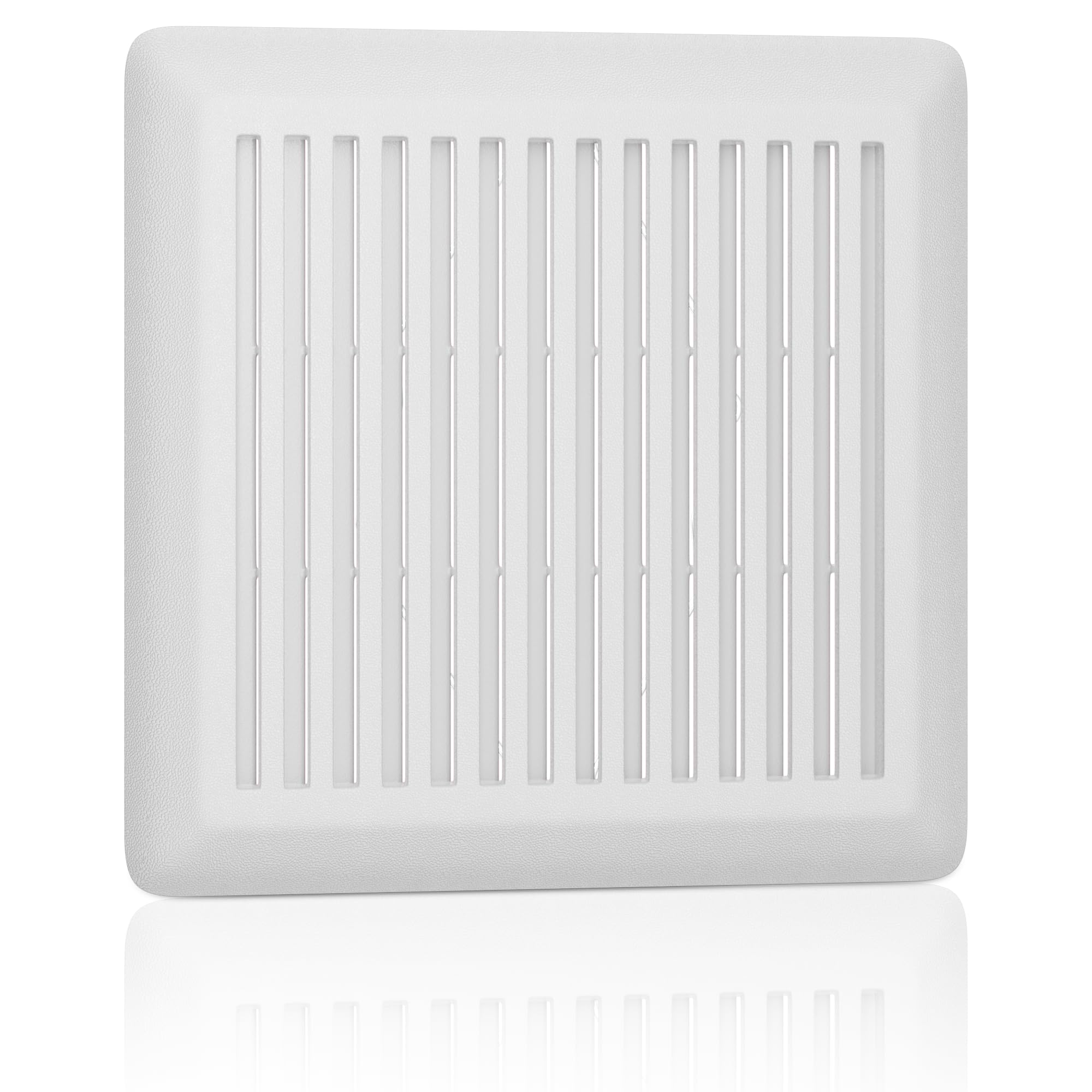 MAYITOP C350GN Bathroom Vent Cover With Springs Replacement Bathroom Ceiling Fan Grille Cover For Broan-NuTone C350GN Grille for NuTone 695 and 696N Ventilation Fan (White) 8.75" x 9.125"