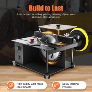 HYDIYGT Portable Diy Saw Table Saw Cutting Set, 0-90°Cutting Portable Diy Saw, 1.3in Cutting Depth,3000RPM DIY Woodworking Metal Plastic Cutting,For Soft Metal Materials