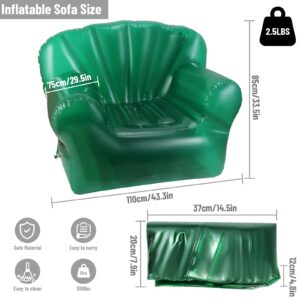 UAYBABU Inflatable Chair, Portable Inflatable Sofa, Indoor/Outdoor Inflatable Furniture for Bedroom, Living Room, Patio, Office, Beach, Travel, Party and Events, Maximum Weight Capacity 300lbs