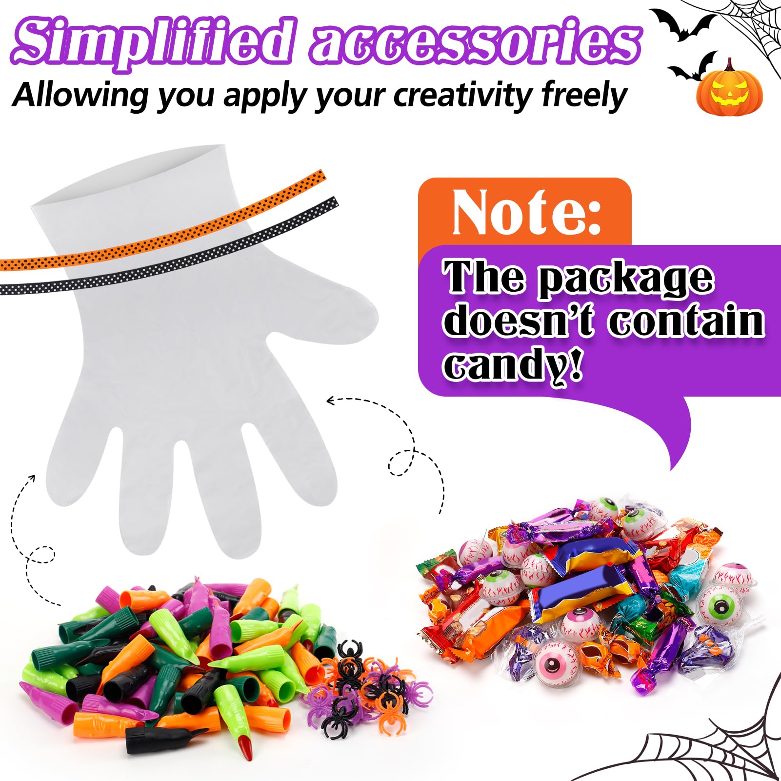 Biggun Halloween Party Favors for Kids - 24 Set Halloween Treats Non Candy, Halloween Goodie Bags Fillers Bulk, Halloween Game Toys for Kids Classroom Boys Girls Trick or Treat Party Supplies