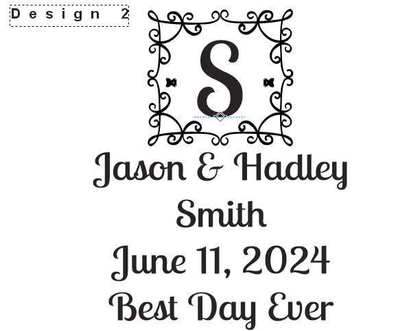 Personalized Floating Candle Unity Set, Perfect for Wedding, Anniversary, or Other Special Keepsake Event. Customize Design, Names, Date, and Saying. Design 3 Pictured