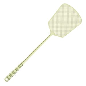 chrox fly swatter heavy duty - effective long hand flyswatters |multi-functional plastiic fly swatters | outdoor fly swatter for home, indoor, outdoor and classroom, refer to description