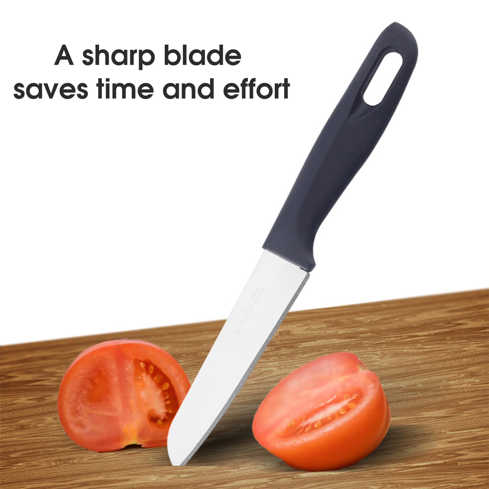 20 pieces Paring knife, Paring Knives Ultra Sharp Vegetable and Fruit Knife with Sheath Cover, Rust Proof Stain Resistant Steel Small Kitchen Knife, include 10PCS Peeling Knives and 10PCS Knife Sheath