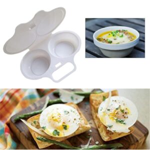 Innovative Microwave Frying Box Microwave Cooker Eggs Maker Tray Eggs Steamers Box Suitable For Cooking Breakfast