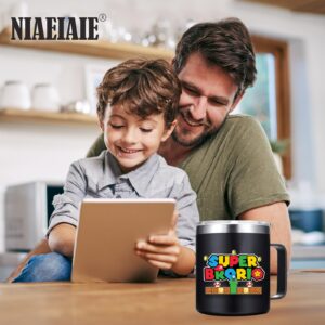 NIAEIAIE Funny Gifts for Brother Adult-Birthday Brother Gifts from Sister-Big Brother Gifts for Boy-Christmas Gifts for Brother-Best Gifts for Brother Dad Husband Son Boyfriend Him(14oz)