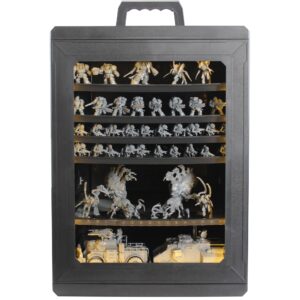 topqm modular led miniatures storage and transport case