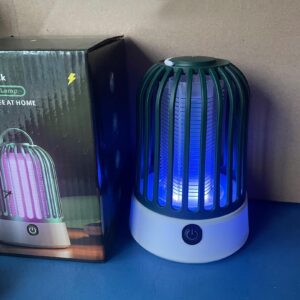 Bug Zapper, Electric Mosquito Zapper, Portable Rechargeable Bug Zapper, Fly Trap, Waterproof Insect Killer, Electric Fly Zapper for Home, Patio, Camping, Outdoor Indoor