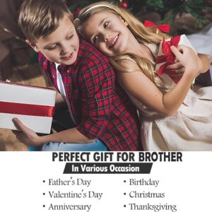 NIAEIAIE Funny Gifts for Brother Adult-Birthday Brother Gifts from Sister-Big Brother Gifts for Boy-Christmas Gifts for Brother-Best Gifts for Brother Dad Husband Son Boyfriend Him(14oz)