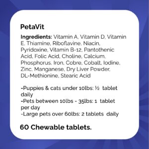 PETAVIT for Dogs and Cats