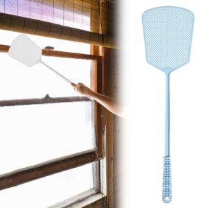 chrox Fly Swatter Heavy Duty - Effective Long Hand Flyswatters |Multi-Functional plastiic Fly Swatters | Outdoor Fly Swatter for Home, Indoor, Outdoor and Classroom, Refer to description