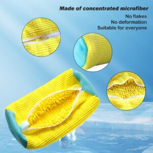 Shoe Washing Bag for Washing Machine, Laundry Shoe Bag for Washer Dryer, Reusable Zipper Shoe Washing Bag Sneaker Cleaning Bag 2PCS