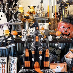 Large Size Halloween Balloons, 1pc huge castle balloon for Halloween foil balloons Celebration Party Bar Anniversary Graduation Decoration Indoor Outdoor