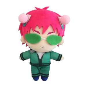 bubdiemn the disastrous life of saiki k plush - anime saiki kusuo cosplay merch plushie doll 7.8inches stuff pillow