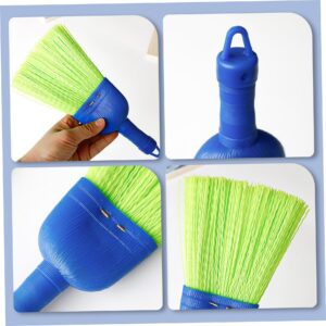 Whisk Broom, Hand Broom, 2PCS Plastic Hand Broom with Thick Bristle, 4.7x9.8 Mini Broom with Hang Holes, Hand Broom Brush for Tabletops, Windowsills, Corners, Furniture