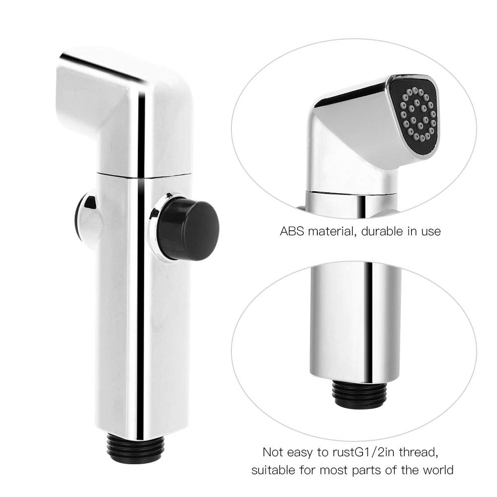 G1/2in Bidet Sprayer for Toilet, Spray Bathroom Toilet Accessories for Floor, Toilet, Taking Shower