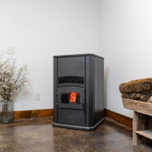 Comfortbilt HP42-Alpine Modern Pellet Stove 2800 SQFT Heating 120 Hopper EPA Cert